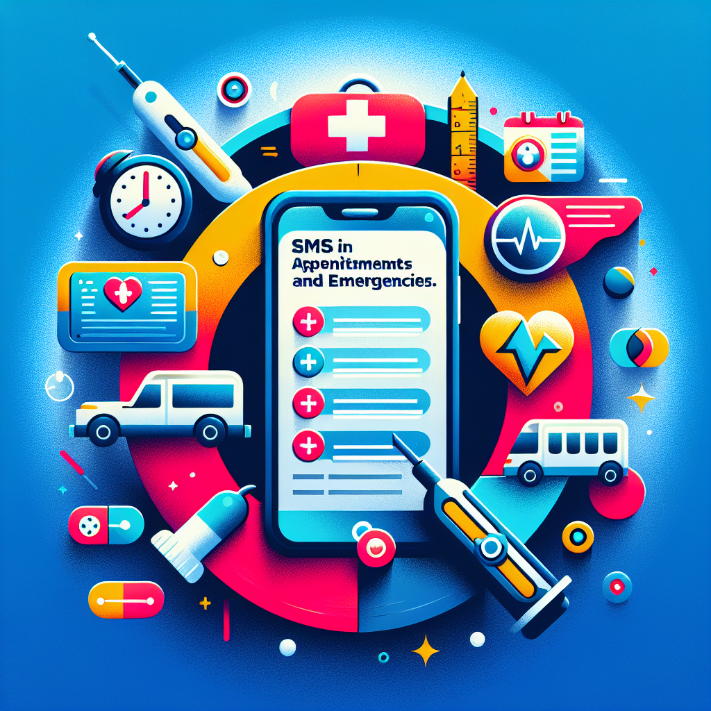 SMS en el sector salud: Recordatorios de citas y emergencias.