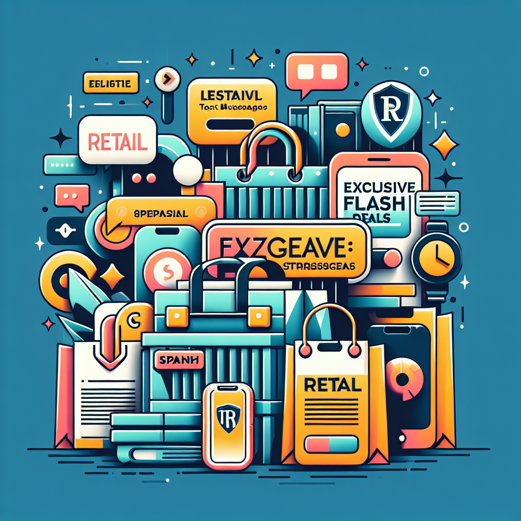 Retail: Ofertas flash exclusivas por mensaje de texto.